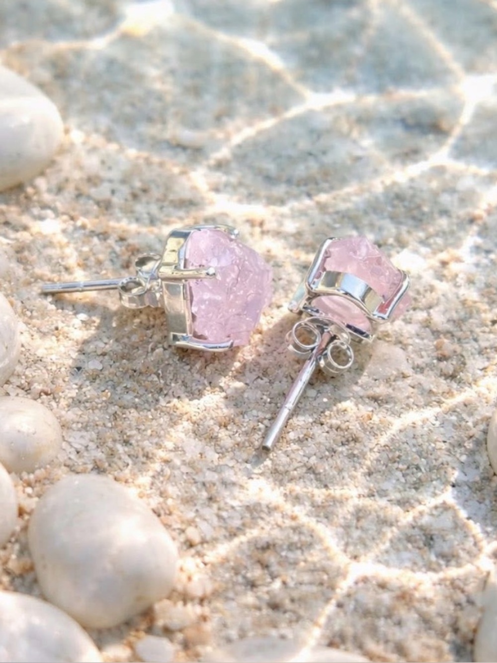 Morganite Earrings - Picture 10 of 13